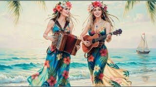 Island Summer Reggae 🌴 Chill Instrumental Beach Vibes with Accordion & Ukulele