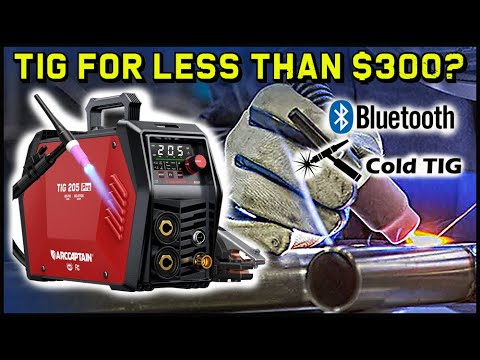 A Tig Welder with Bluetooth control and the Cold Tig feature for under $300?ARCCAPTAIN TIG 205 PRO.