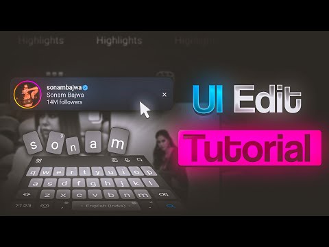 Instagram Ui edit Tutorial 🤩| After motion tutorial 🔥