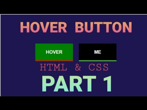 Button Hover Effect CSS | PART-1 |Button Effects CSS