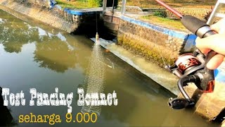 Mancing jaring di musim kemarau