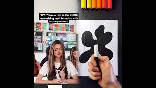 POV You’re a teen in the #2000s memorizing math formulas with nursery rhymes #nostalgia #millennial