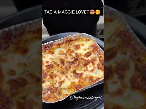 Baked Maggie | Krishna Nagar | #ytshorts #cheese #shorts