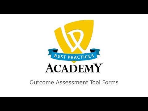 Outcome Assessment Tool Forms
