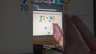 We ❤️ subtraction #teachers #elementarymath