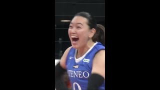 Taks Fujimoto SOLID BLOCK for Ateneo vs. UP in Set 3 🦅 | UAAP Season 87 Women’s Volleyball Round 2