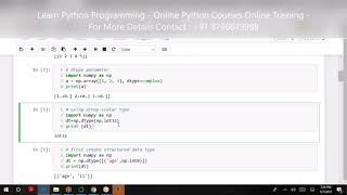 Learn Python Programming - Online Python Courses Online Training