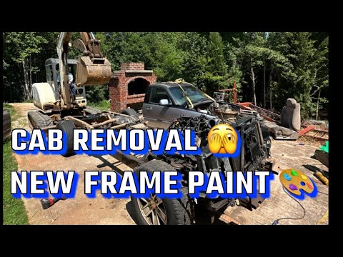 We painted our show trucks frame!(ziptie)