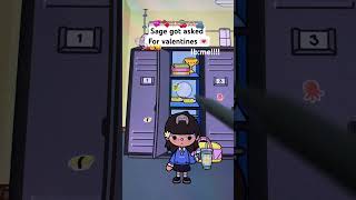 Getting asked for valentines 💘😜 #tocaboca #tocalifeworld #tocaworld #aesthetic