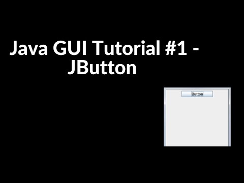Jbutton in Java(GUI tutorial #1)