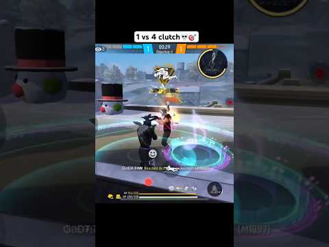 1 VS 4🎯🤯#shorts #freefireshorts #raistar #bestplayersfreefire #uniquegamer-v2009#revnge