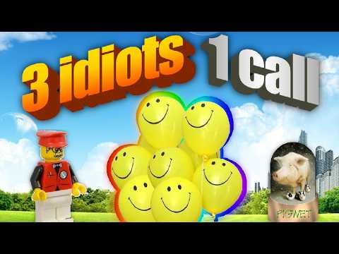 3 Idiots In a Call Go To Weird Websites