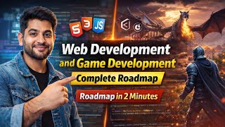 web development roadmap 2026 | game development roadmap | web development complete roadmap 