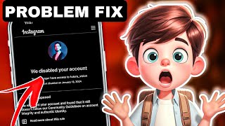 We disabled your account instgram problem fix || problem fix instagram 