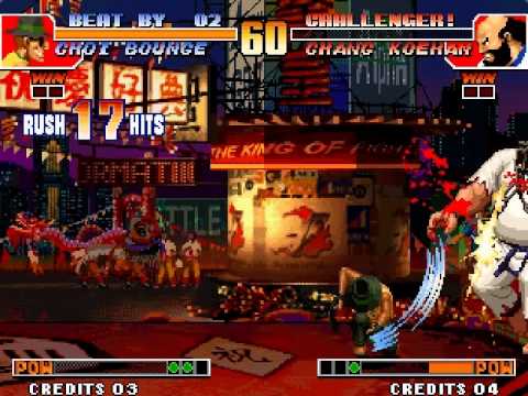 kof 97 choi 100% combo