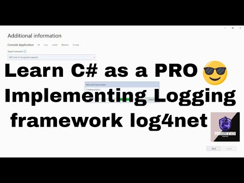 Lesson 1 Learning C Sharp Logging Framework