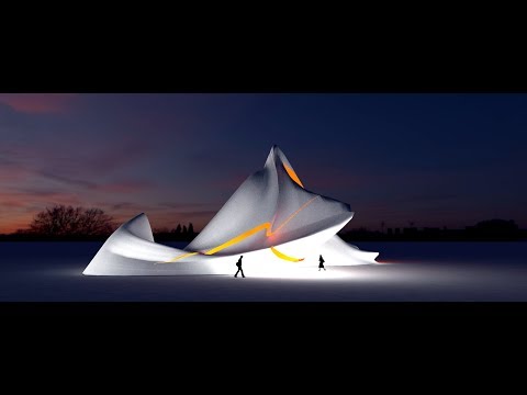#7 How to design like ZAHA HADID in SKETCHUP || curviloft || bezier spline ||