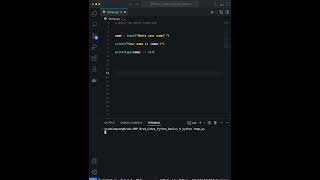Python Built-ins - Input