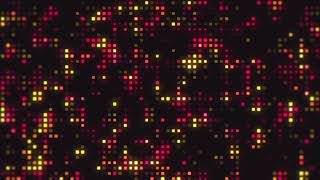 4K Digital Tech Background Animation  Futuristic Glowing Pixel Grid for Creators & Shorts