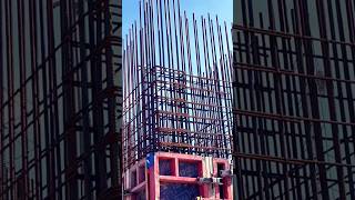 “Rebar art.Built to carry tons. 💥”#Construction #Rebar #Engineering #YouTubeShorts #SiteWork