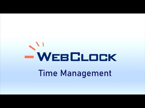 WebClock 10 Time Management