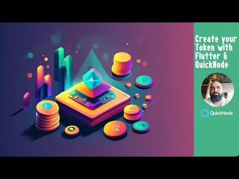 Create SPL Token in Solana using Flutter and @Quicknode  | 2023