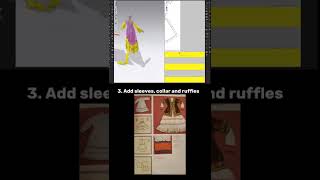 Traditional Kazakh Outfit 3D Tutorial #clo3dtutorial #digitalfashion #clo3d #kazakh #3dtutorial
