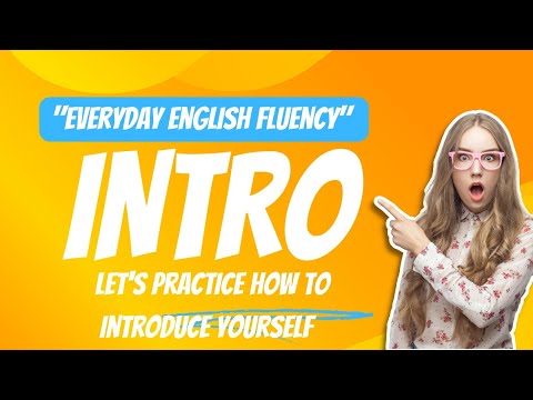 How to introduce yourself in English | Professional and personal self introduction tips.