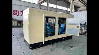 100KW silent diesel generator set, ordered by an old friend, ready@PrankGenerator