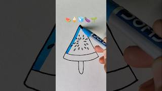 🍉🍦🧊🍆🌱 Satisfying Creative Art 🎨 #trending #satisfyingvideo