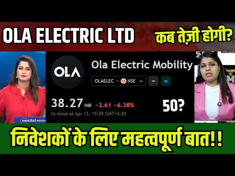 Ola Electric 🚨 Crash या Recovery? Buy करें या Wait?, Ola Electric Share Target