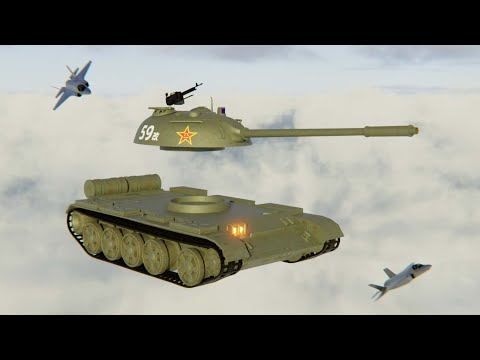 Footage of T-59 Tank 3