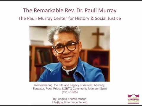 WVR Lunch and Learn - A Hero for Our Times: The Remarkable Life of Pauli Murray