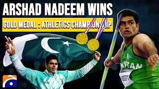 Javelin Champion - Arshad Nadeem Wins Gold at Asian Athletics | Sports Floor | Geo News