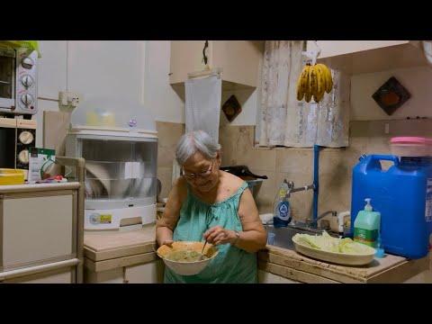 My grandma teaches me how to cook my favourite childhood meal
