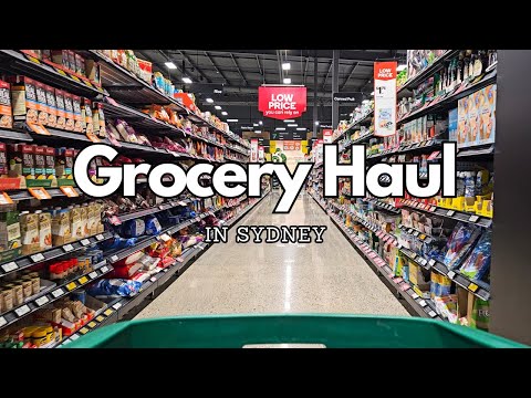 Come grocery shopping with me in Sydney Australia A day in my life Costco Woolies grocery | Vlog 002
