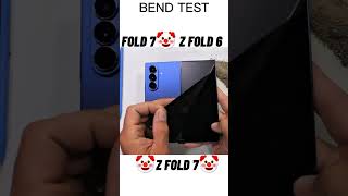 SAMSUNG Z FOLD 7 BEND TEST ☠️#SamsungZFold7 #BendTest #TechReviews