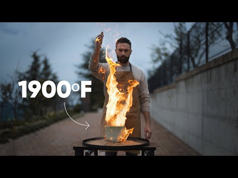 I Design and Make a Raku Pot with Fire