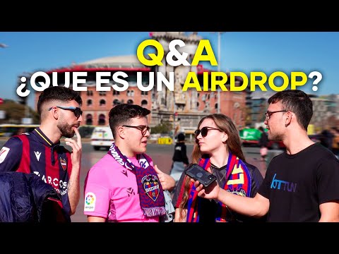 Entrevistando en Barcelona: Airdrops y Criptomonedas