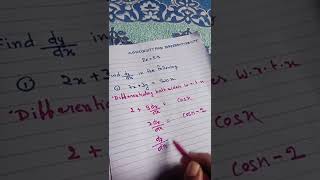 Ex -5.3 Qno - 1 and 2(continuity and differentiability class12 math)