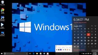 Windows 10 tips and tricks How to display a quick Calendar