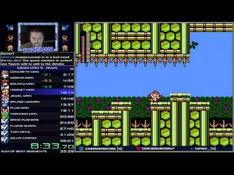 Mega Man 9 in 35:42 by Sozeman (MMLC2)