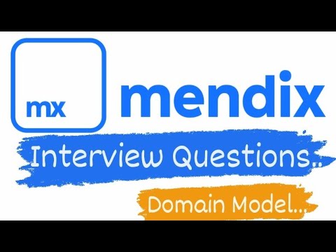 Mendix Interview Questions | Domain Model | Mendix