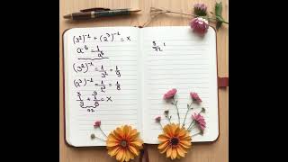 Exponent Tricks Made Easy! Solve This in Seconds! #algebra #negativeexponents #studytips #quickmath
