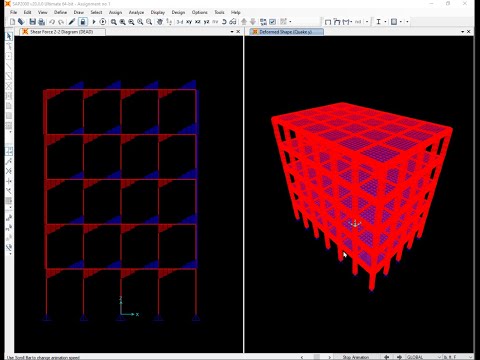 EARTHQUAKE ANALYSIS IN SAP2000 | EARTHQUAKE LOAD IN SAP2000 |  DEFINE AND ASSIGN EARTHQUAKE LOAD