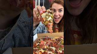 Everything I ate at Domino’s in Australia! #foodie #australia #dominos #pizza #shorts #fastfood