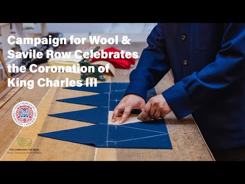 Campaign for Wool & Savile Row Celebrates the Coronation of King Charles III