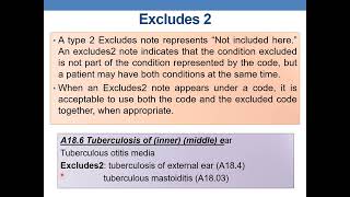 ICD 10 CONVENTIONS PART 2