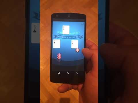 swipe demo + blackjack html gameplay