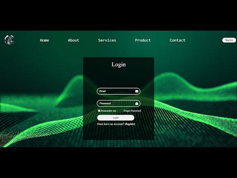 Build a Login Form with Video Background | HTML CSS Tutorial